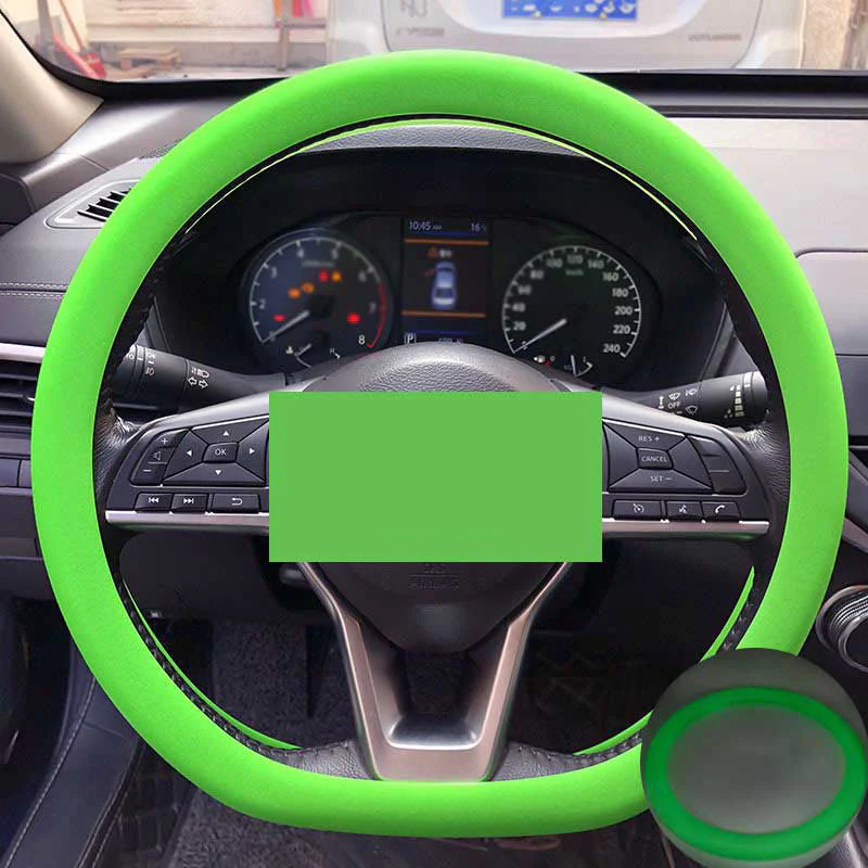 Car Silicone Steering Wheel Cover - Image 40