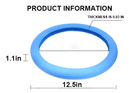 Car Silicone Steering Wheel Cover - Image 6