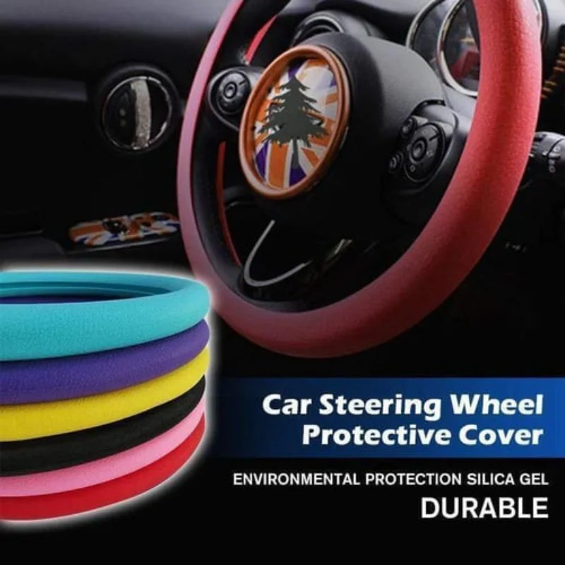 Car Steering Wheel Protective Cover - Image 12