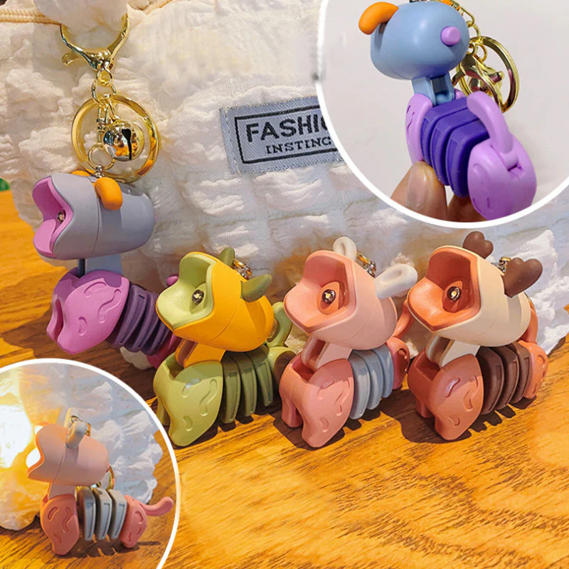 Cartoon Animal Mini Desk Lamp Keychain - Image 4