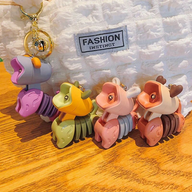 Cartoon Animal Mini Desk Lamp Keychain - Image 7