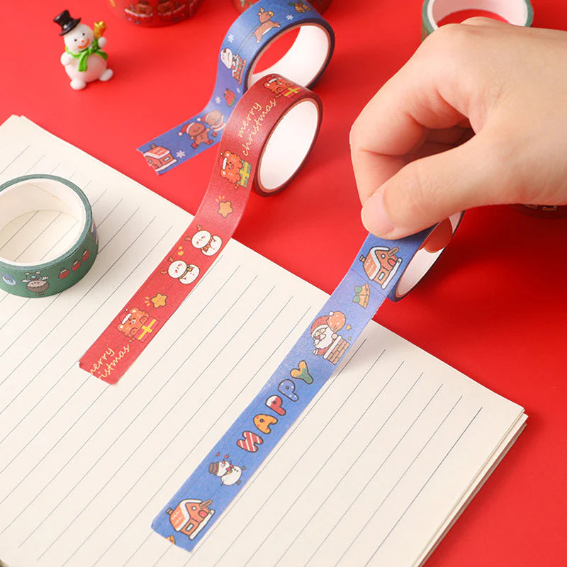 Cartoon Christmas Washi Tape - Image 2