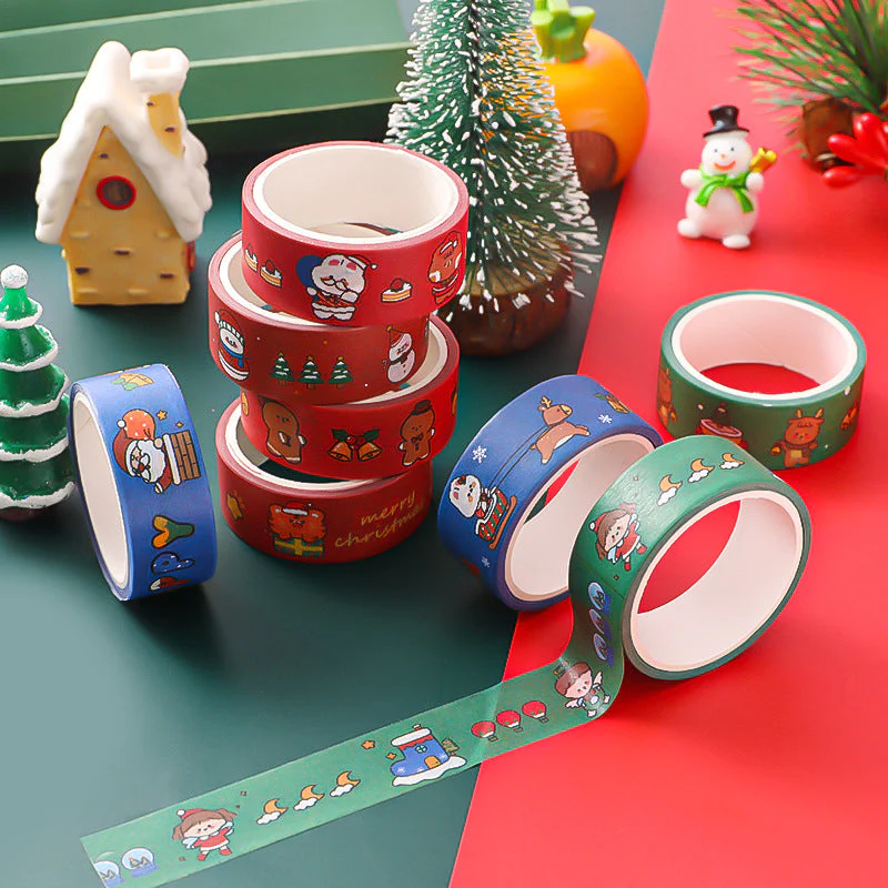 Cartoon Christmas Washi Tape - Image 3