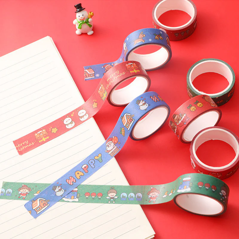 Cartoon Christmas Washi Tape - Image 4