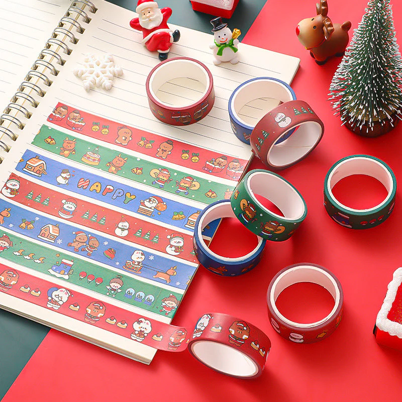 Cartoon Christmas Washi Tape - Image 9