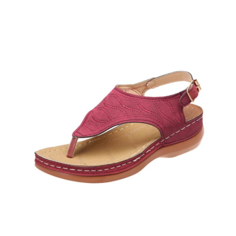 Casual Comfort Wedge Sandals - Image 11