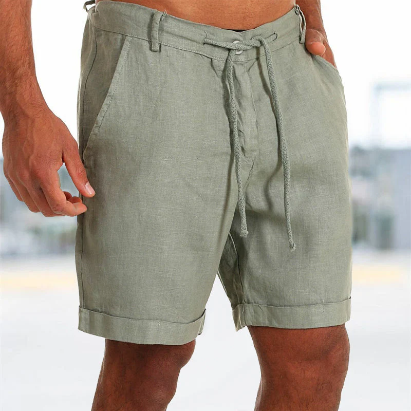 Casual Lace-up Shorts for Men - Image 3