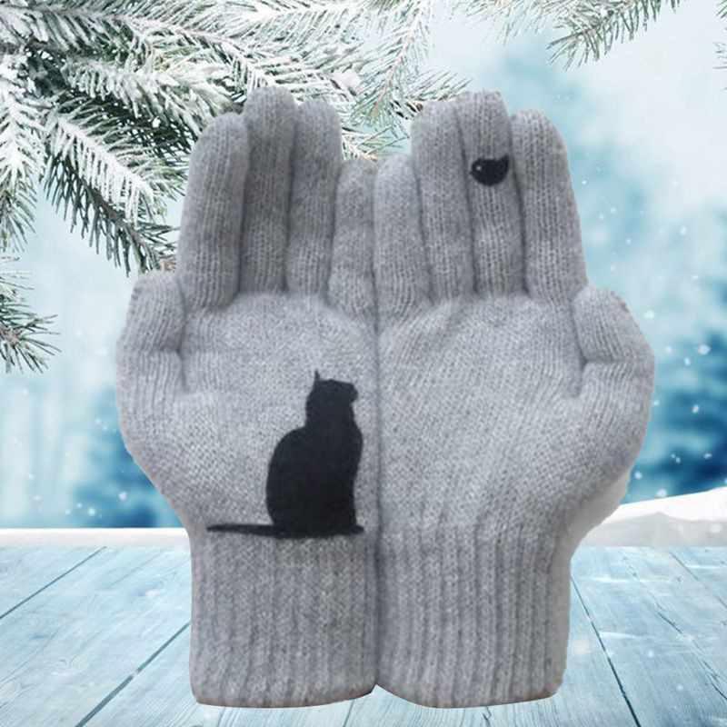 Cat Fan Cotton Gloves - Image 3