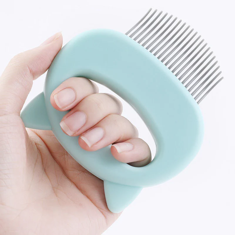 Cat Hair Removal Massaging Shell Comb - Image 5