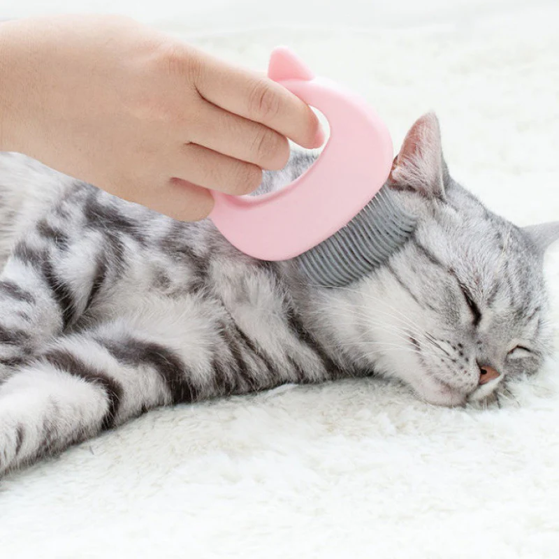 Cat Hair Removal Massaging Shell Comb - Image 7
