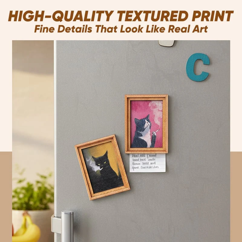 Cat Photo Frame Fridge Magnet - Image 10