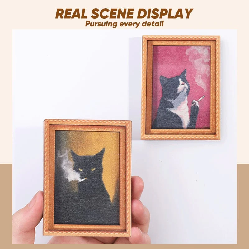 Cat Photo Frame Fridge Magnet - Image 4