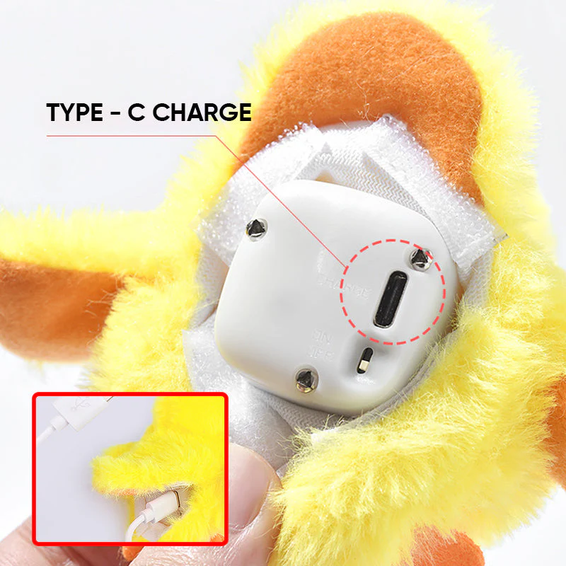 Cat Toys Rechargeable Flapping Duck - Image 2