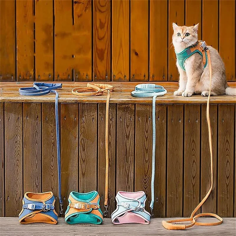 Cat Vest Harness and Leash Set - Image 2