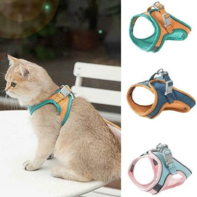 Cat Vest Harness and Leash Set - Image 3