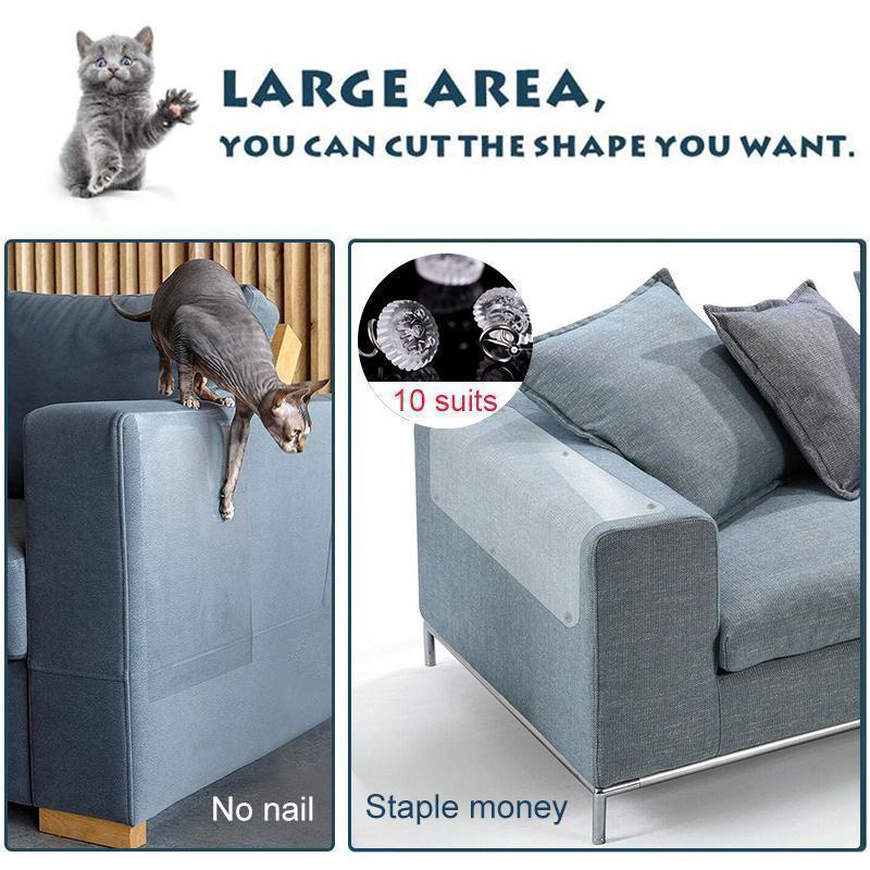 Cats Scratch-Resistant Furniture Protection Tape - Image 5
