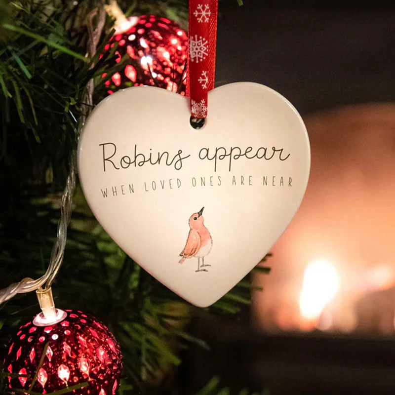 Ceramic Heart Hanging Ornament - Image 14