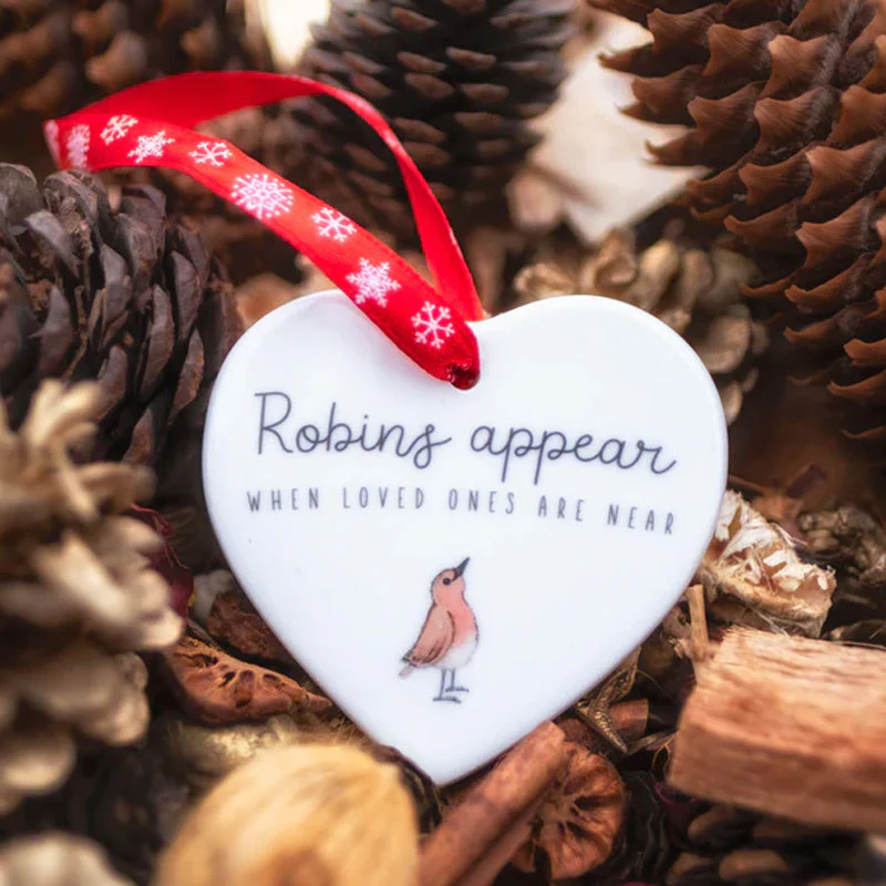 Ceramic Heart Hanging Ornament - Image 15