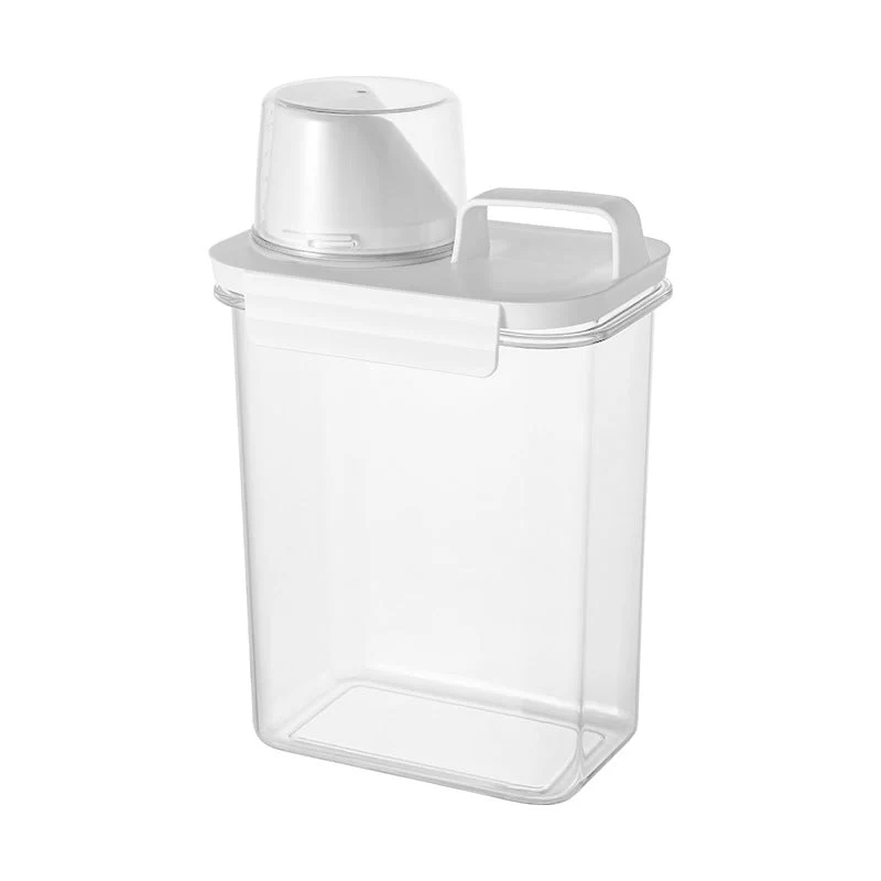 Cereal Dispenser Easy Flow Storage Jar Plastic Grocery Container - Image 10