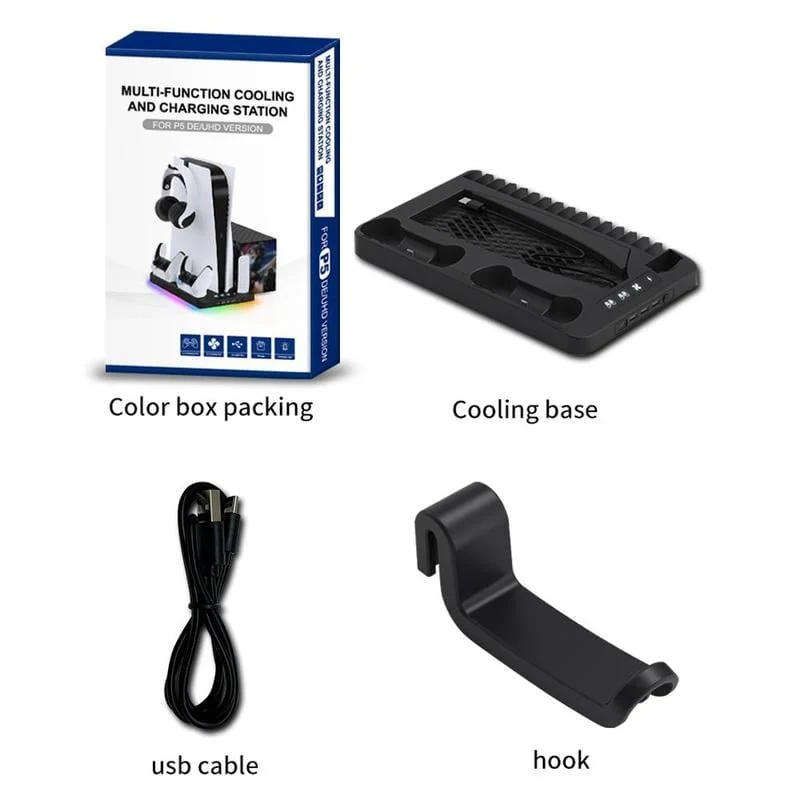 Charging Base Cooling Bracket for Dual PS5 Controller - Image 9