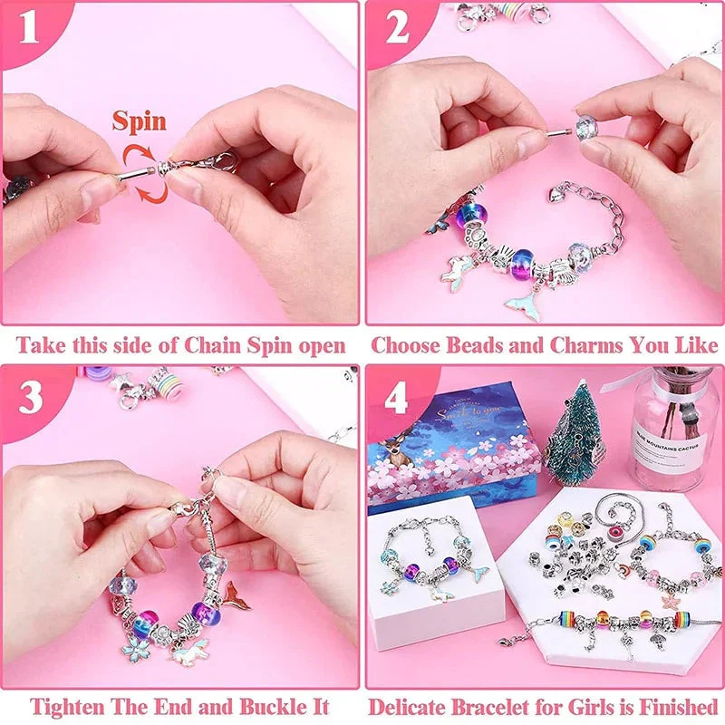 Charm Bracelet Jewelry Making Kit - Image 4