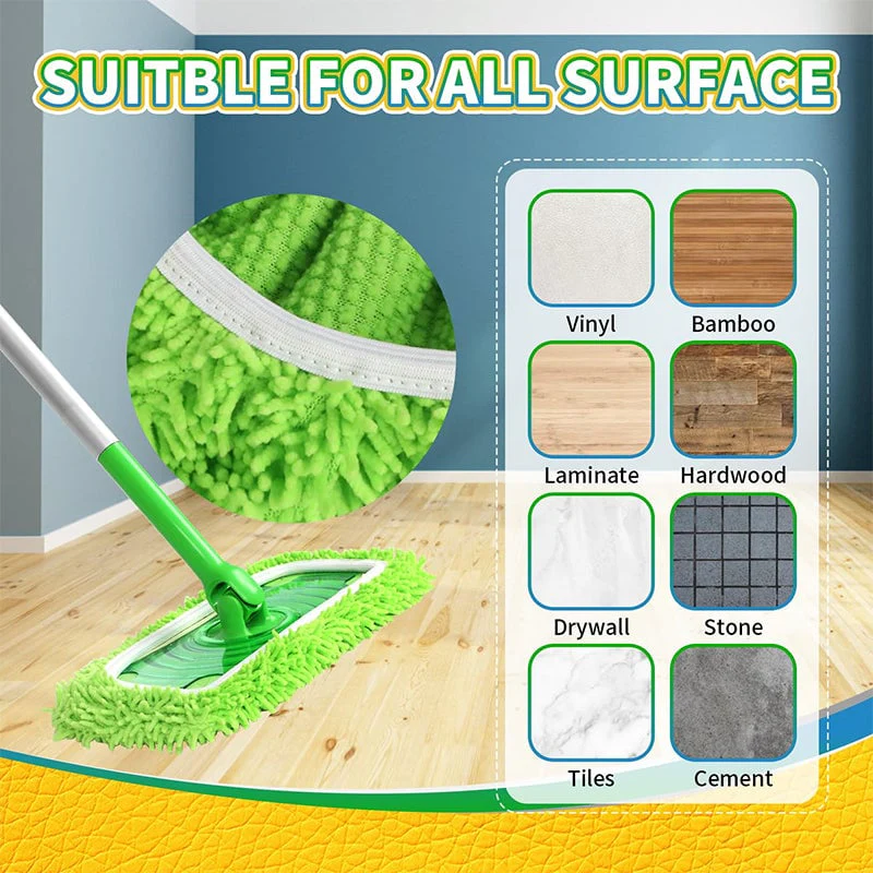 Chenille Mop Refill Pads for Home Use – Replacement Mop Heads for Floor Cleaning - Image 7