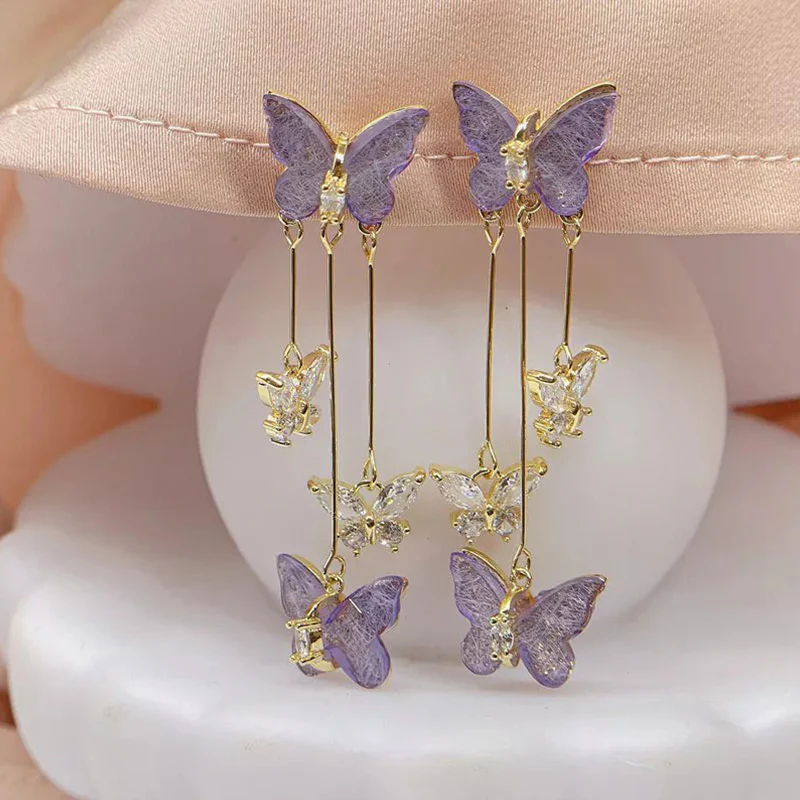 Chic Butterfly Earrings - Image 5