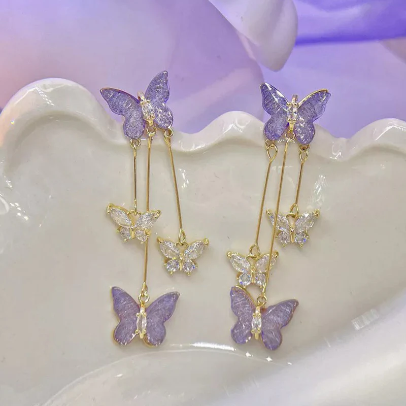 Chic Butterfly Earrings - Image 6