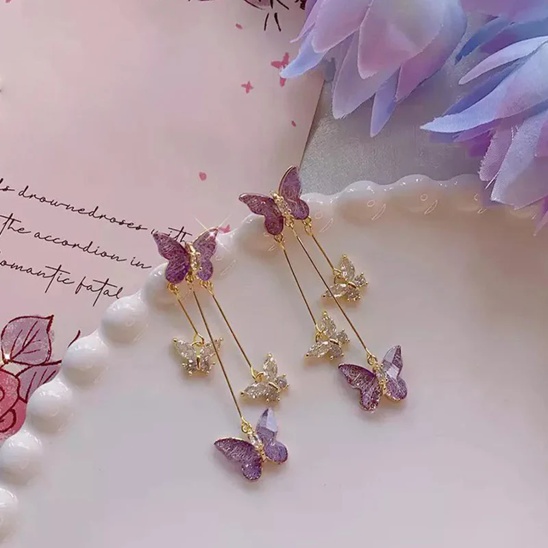 Chic Butterfly Earrings - Image 7