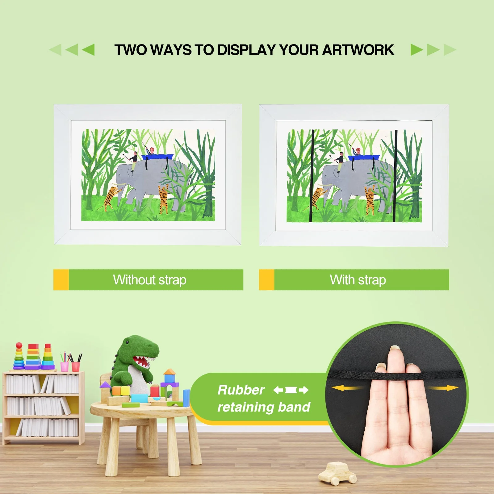 Children Art Projects 11.8'' x 8.3'' Kids Art Frames - Image 7