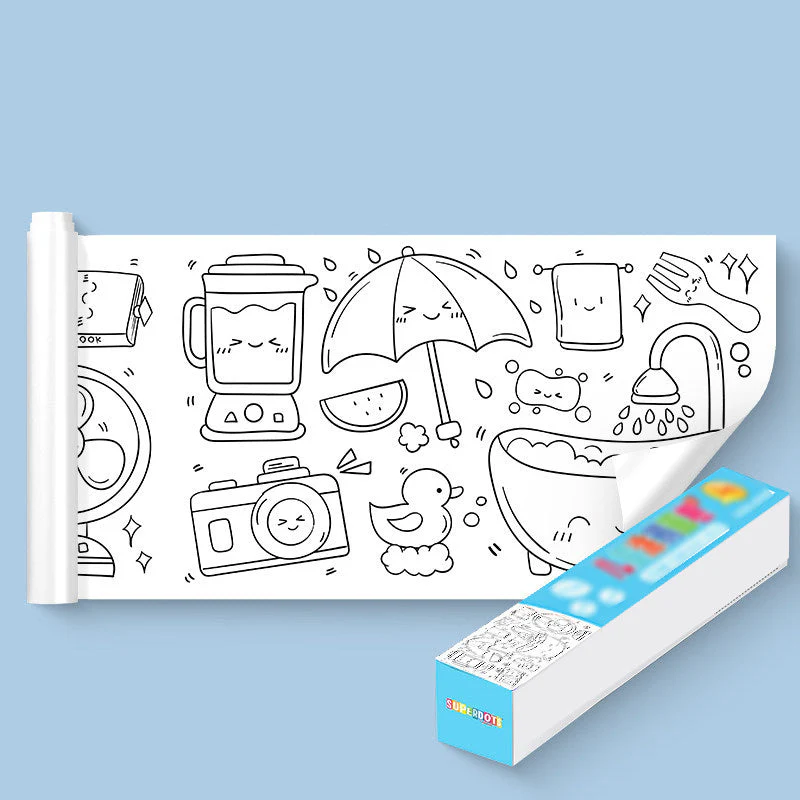 Children's Drawing Roll - Image 16