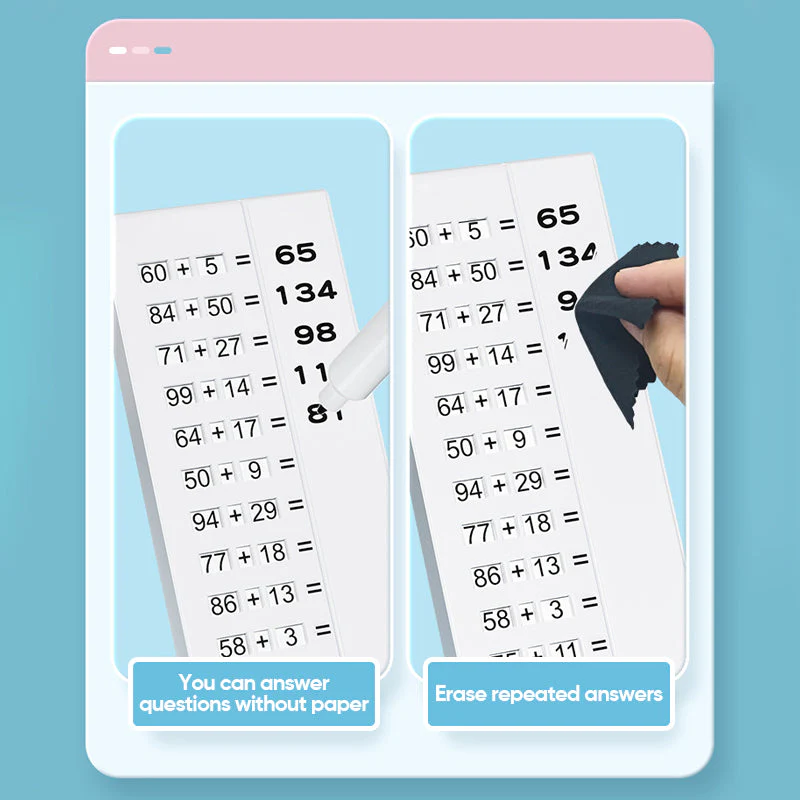Children's Practice Math Board - Image 4
