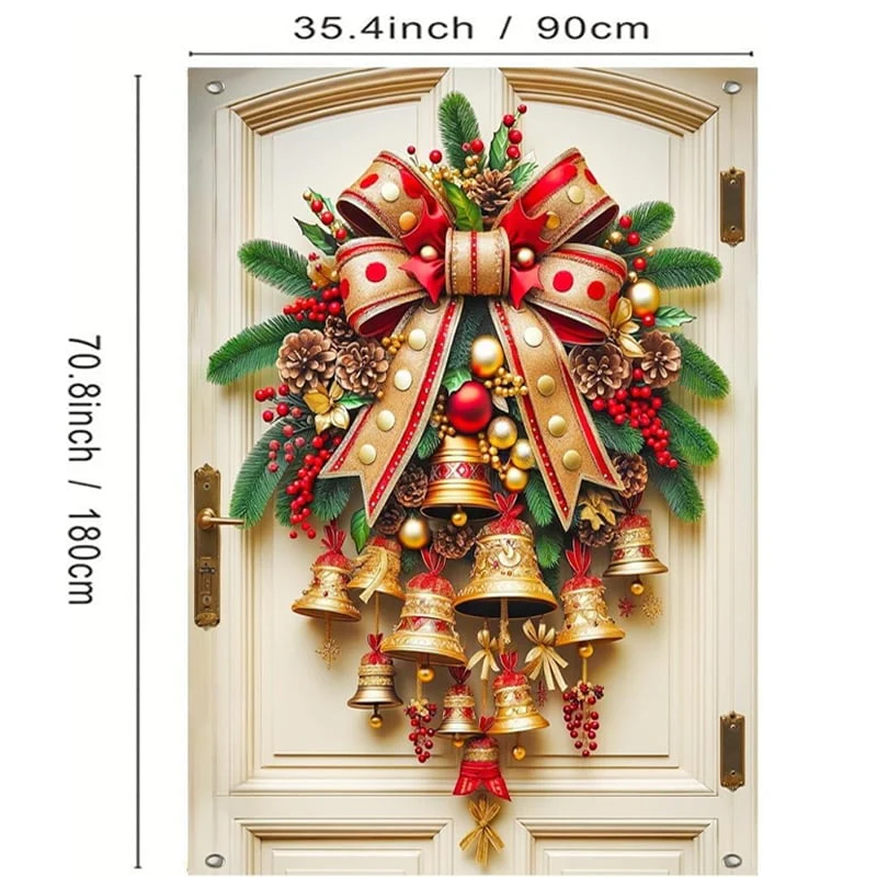 Christmas Bell Door Curtain - Image 11