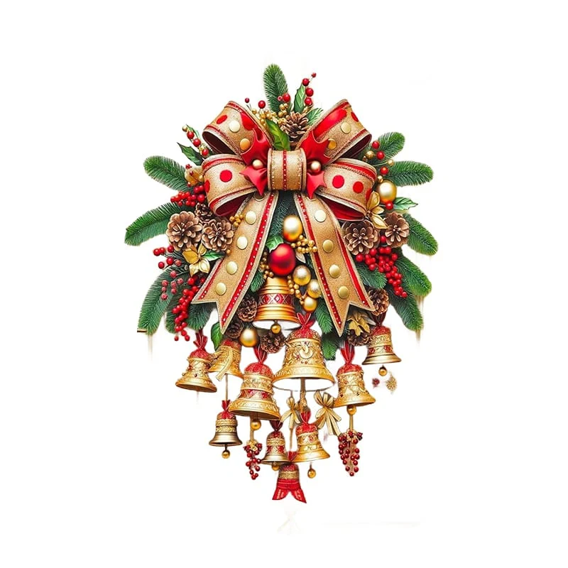 Christmas Bell Door Curtain - Image 13