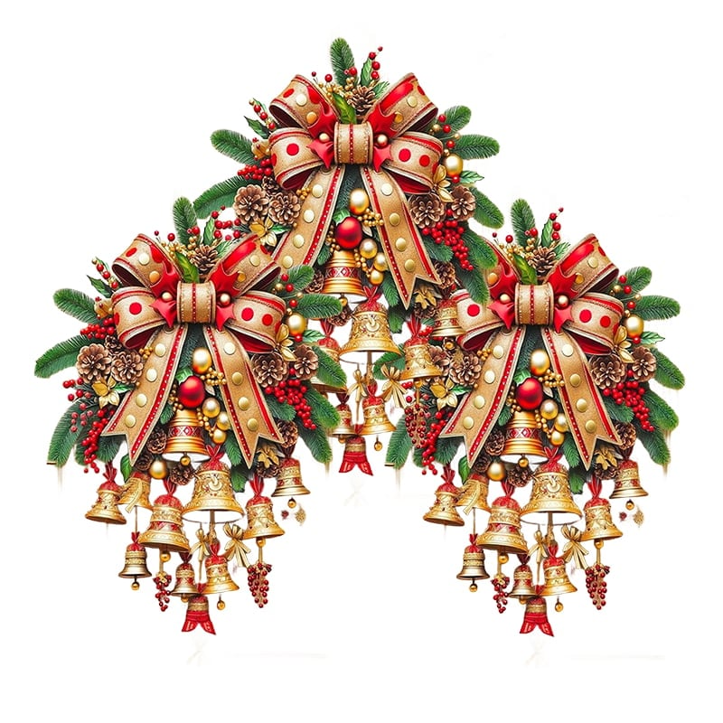 Christmas Bell Door Curtain - Image 14