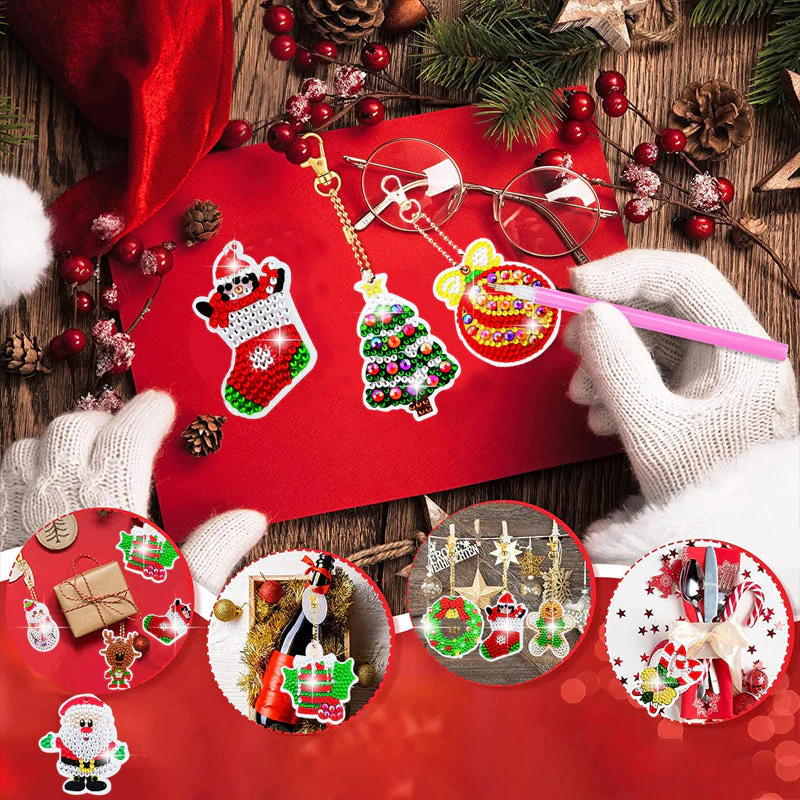 Christmas Diamond Painting Sticker Kit - Image 2