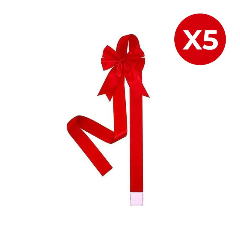 Christmas Door Bow Ribbon Decoration - Image 9