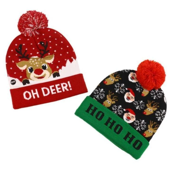Christmas LED Beanies - Image 2