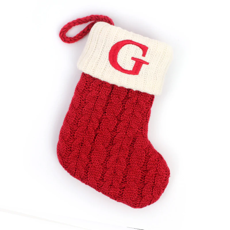 Christmas Letter Gift Socks - Image 14