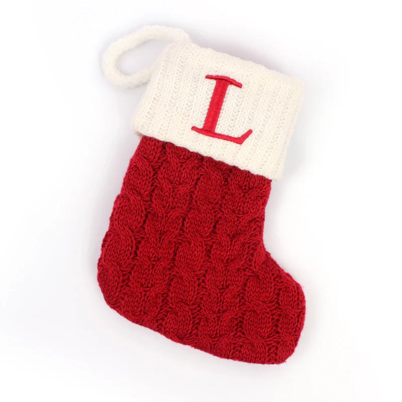 Christmas Letter Gift Socks - Image 19