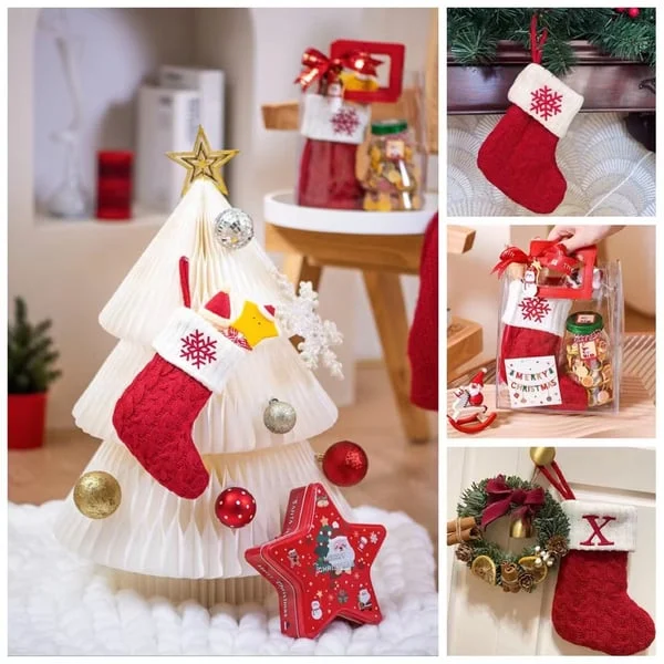 Christmas Letter Gift Socks - Image 2
