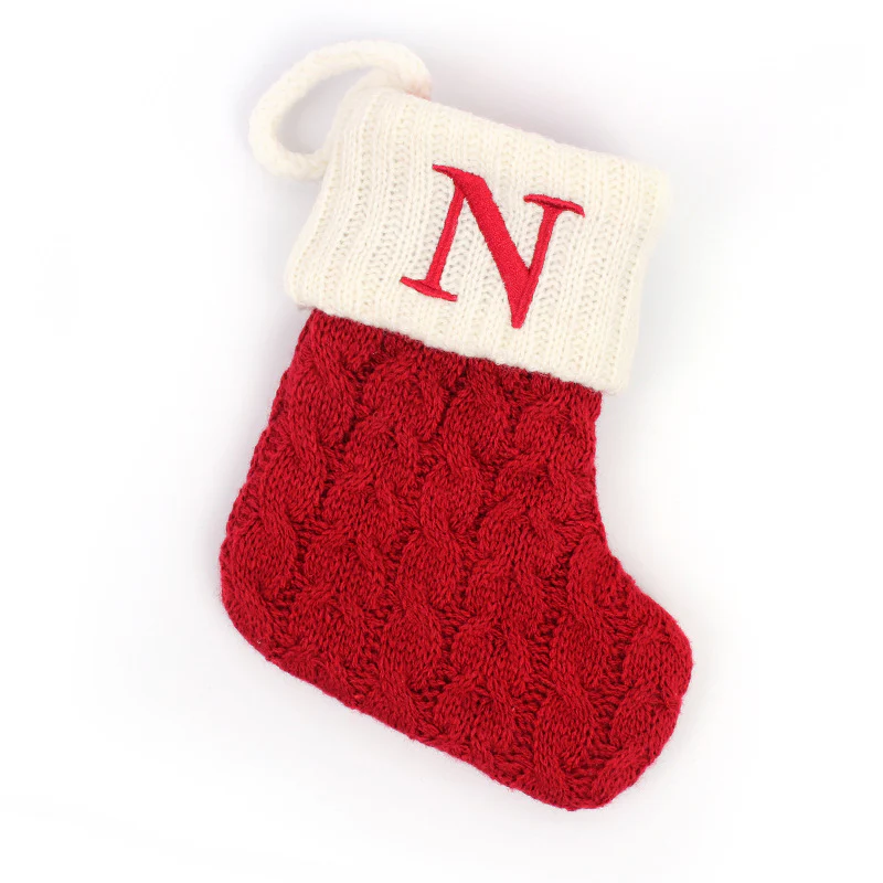 Christmas Letter Gift Socks - Image 21