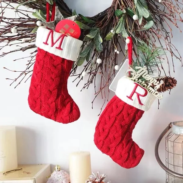 Christmas Letter Gift Socks - Image 4
