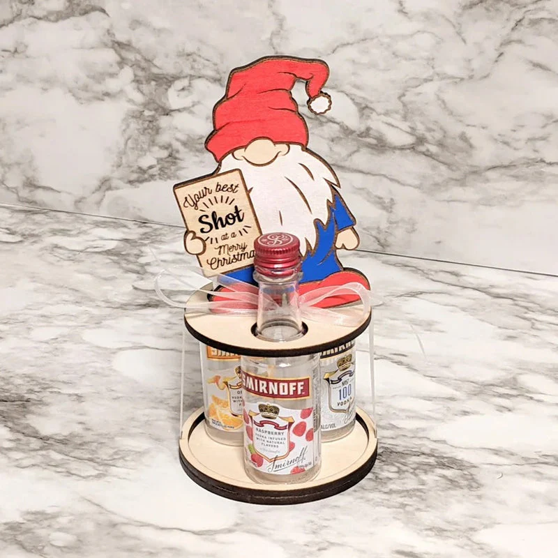 Christmas Mini Wine Bottle Holder - Image 10