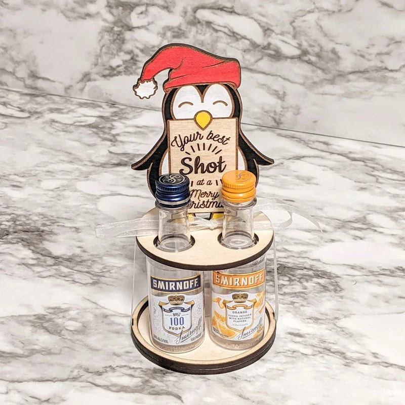 Christmas Mini Wine Bottle Holder - Image 13