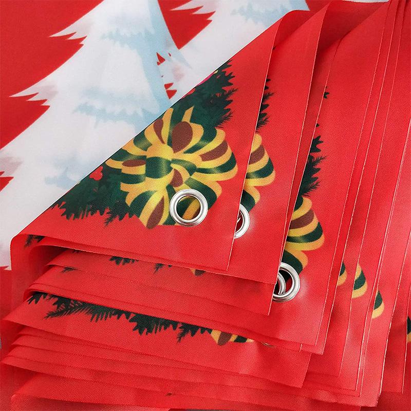Christmas Outdoor Banner Flag Pulling - Image 4