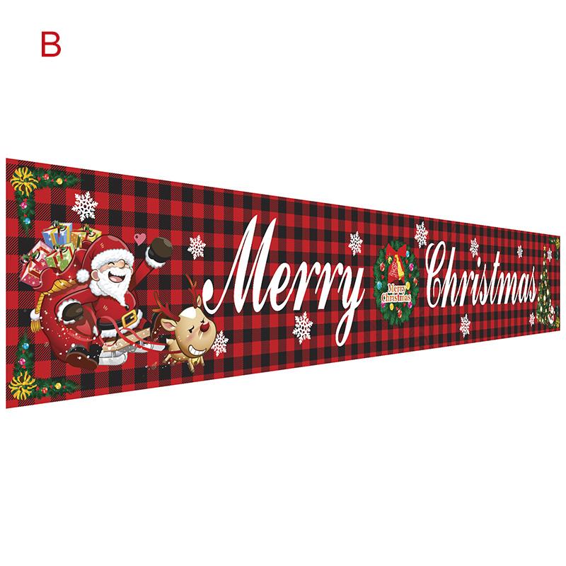 Christmas Outdoor Banner Flag Pulling - Image 6