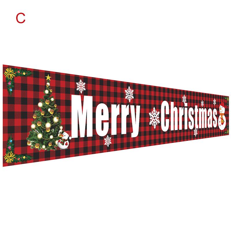 Christmas Outdoor Banner Flag Pulling - Image 7