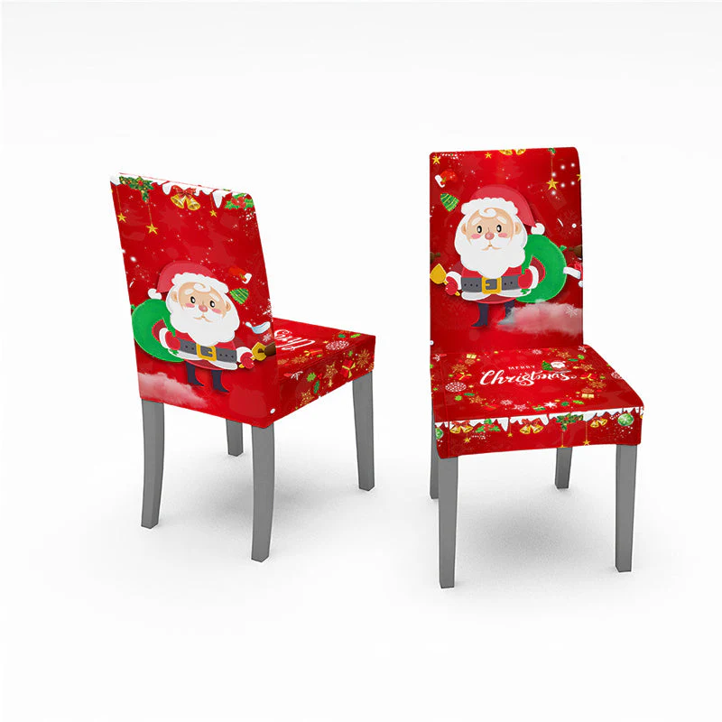 Christmas Tablecloth Chair Cover Decoration - Image 6