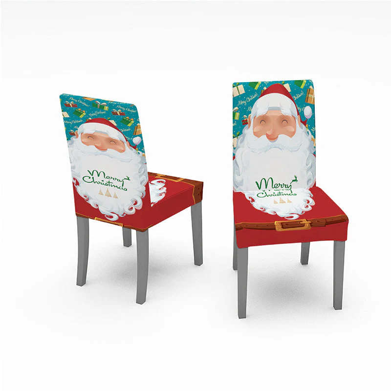 Christmas Tablecloth Chair Cover Decoration - Image 9